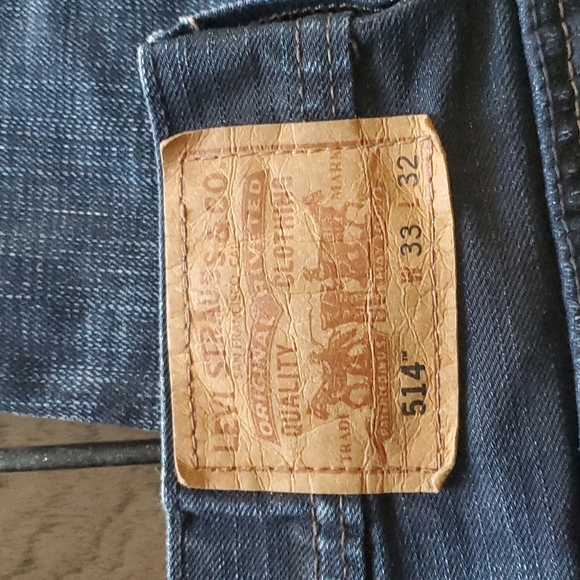 Levi's Men's Limited Edition 514 Slim Straight Leg Jeans W33 L32 - Picture 4 of 5